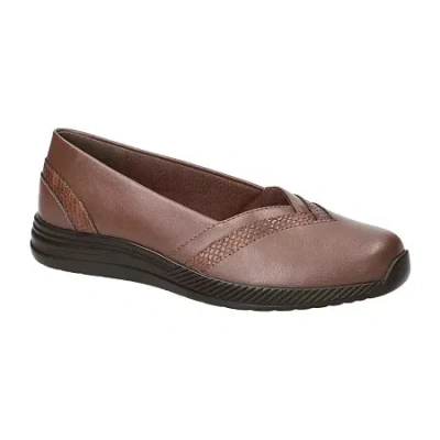 Easy Street Kiera Womens Bike Closed Toe Slip-on Shoe In Brown