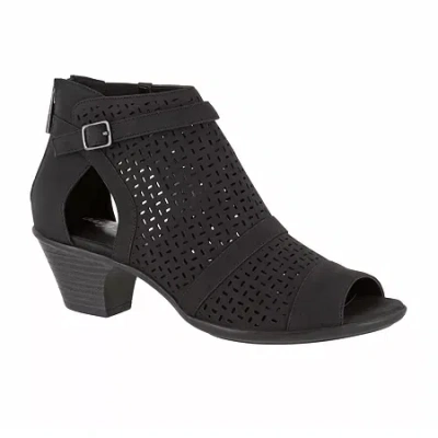 Easy Street Carrigan Womens Cut-out Dress Sandals In Black