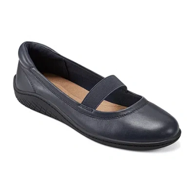 Easy Spirit Golden Womens Round Closed Toe Slip-on Shoe In Black