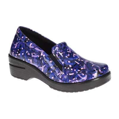 Easy Works By Easy Street Leeza Womens Round Slip-on Shoe In Multi