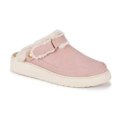 Baretraps Felisa Womens Moc Closed Toe Mules In Pink