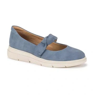 Baretraps Kimbly Womens Round Closed Toe Mary Jane Shoes In Blue