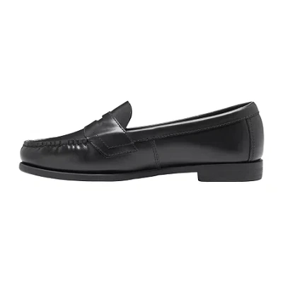 Eastland Classic Womens Round Closed Toe Loafers In Black