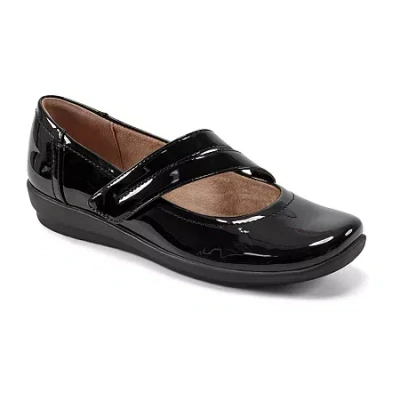Easy Spirit Andra Womens Square Closed Toe Slip-on Shoe In Black