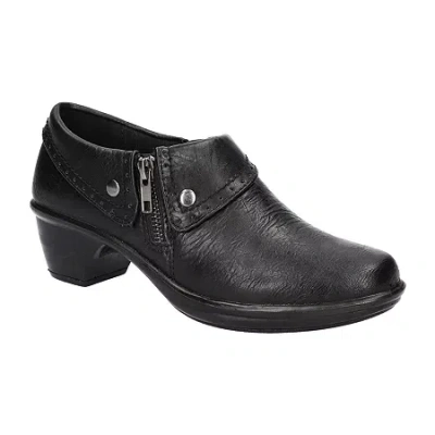 Easy Street Darcy Womens Round Closed Toe Slip-on Shoe In Black