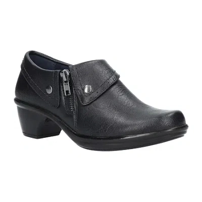 Easy Street Darcy Womens Round Closed Toe Slip-on Shoe In Black