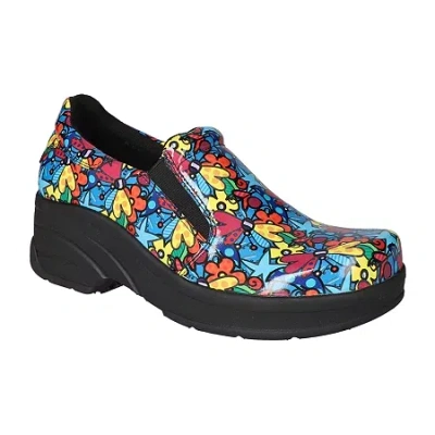 Easy Works By Easy Street Appreciate Womens Round Work Shoes In Multi