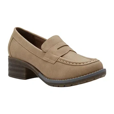 Eastland Holly Womens Closed Toe Slip-on Shoe In Brown