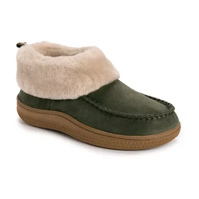 Muk Luks Womens Clog Slippers In Green