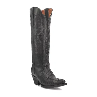 Dan Post Womens Hallie Block Heel Cowboy Boots In Multi