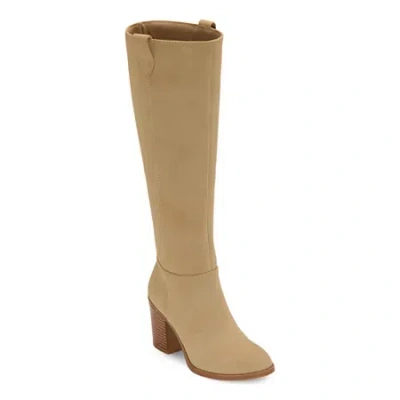 Mia Girl Womens Hadley Stacked Heel Dress Boots In Multi