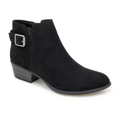 Esprit Womens Toodaloo Block Heel Booties In Black