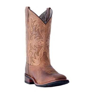 Laredo Womens Anita Block Heel Cowboy Boots In Brown