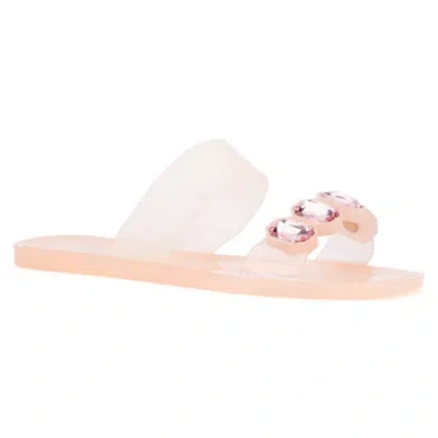 New York And Company Womens Chantelle Flat Sandals In Neutral