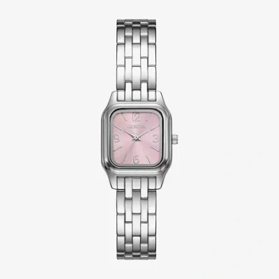 Geneva Womens Silver Tone Bracelet Watch Fmdjm309 In Silver