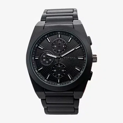 Geneva Mens Black Bracelet Watch Mac8122jc In Black