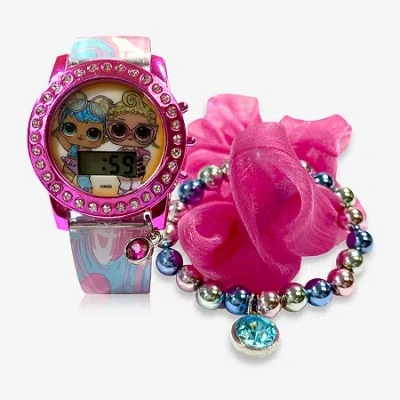 Lol Unisex Automatic Pink Strap Watch 40302jc In Transparent
