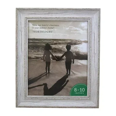 Northlight 8" X 10" Distressed Vintage Tabletop Frame In White