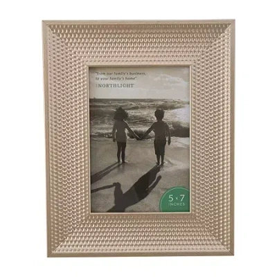 Northlight 5" X 7" Gold Honeycomb Tabletop Frame In Pink