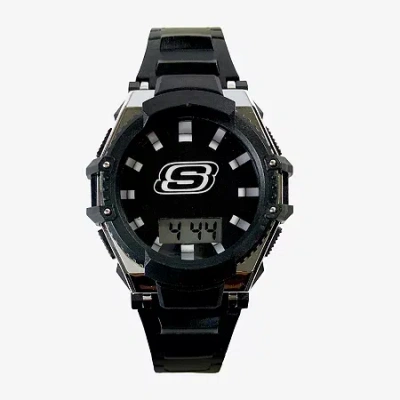 Skechers Boys Black Strap Watch Ske4014jc In Black