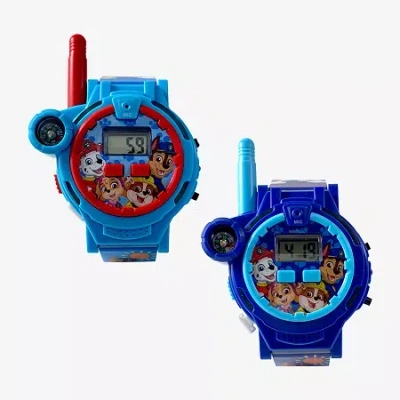 Paw Patrol Boys Blue Strap Watch Paw40137jc In Blue