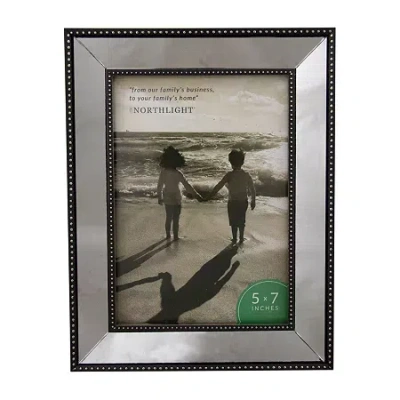 Northlight 5" X 7" Mirror Encased Tabletop Frame In Black
