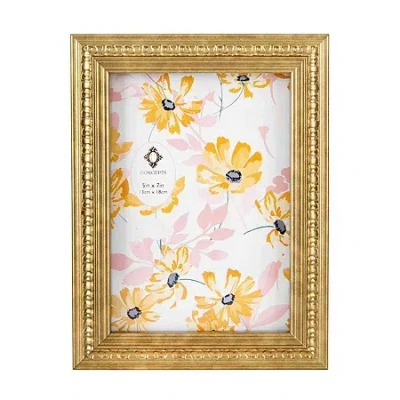 Concepts In Time 4 X 6 Gold Ornate Vintage Resin 1-opening Tabletop Frame In Gold