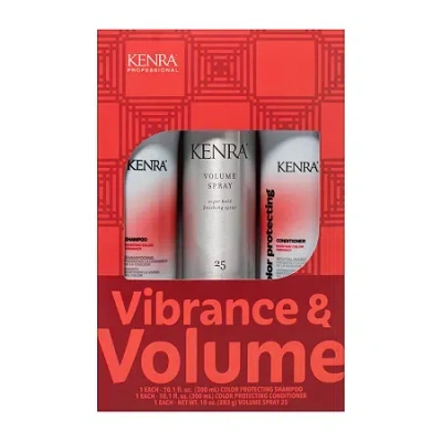 Kenra Vibrance & Volume Low Voc Value Set In Transparent
