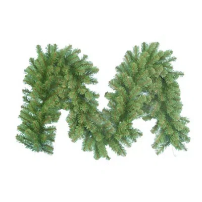 Kurt Adler 9-foot Virginia Pine Garland In Green