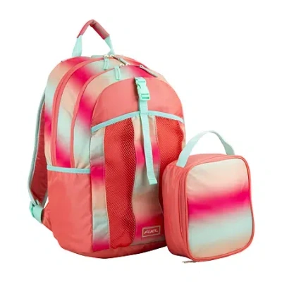 Fuel Deluxe Combo Backpack With Lunch Bag In Orange