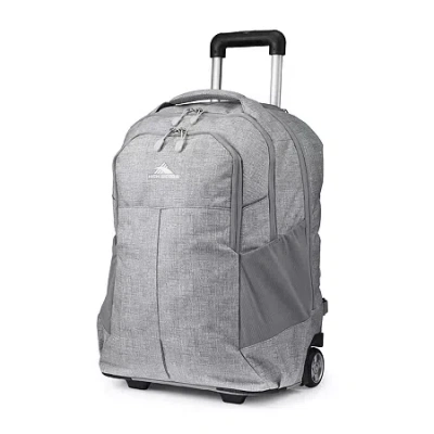 High Sierra Powerglide Wheeled Backpack In Gray