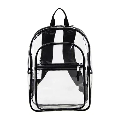 Fuel Clear Backpack With Dual Front In Black