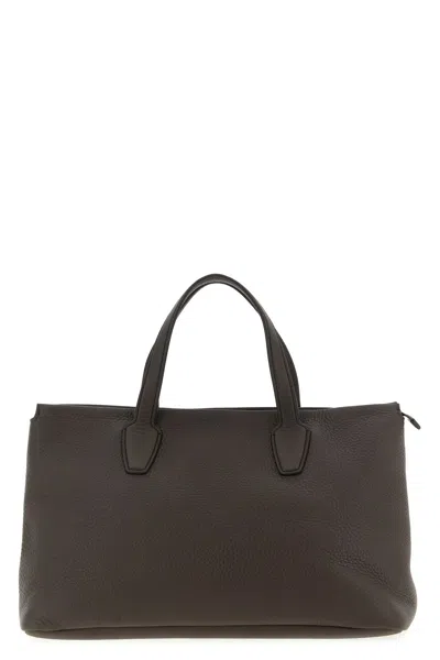 The Row 'marcel' Handbag In Brown