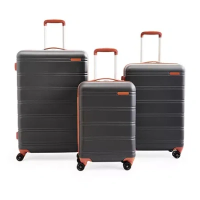 Protocol Delray Hardside 3-pc. Luggage Set In Black