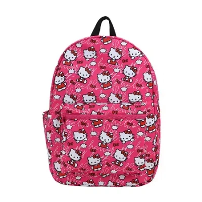 Bioworld Hello Kitty Travel Backpack In Pink