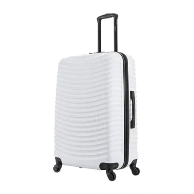 Dukap Adly 28" Hardside Lightweight Spinner Luggage In White