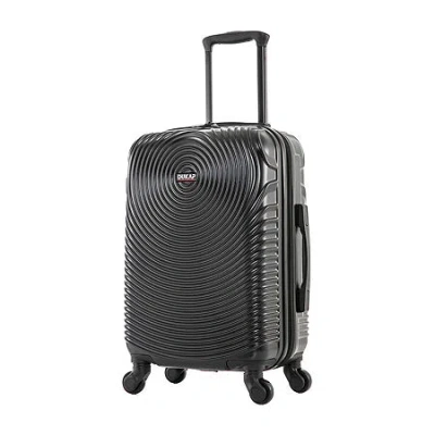 Dukap Inception 20" Carry-on Hardside Lightweight Spinner Luggage In Black