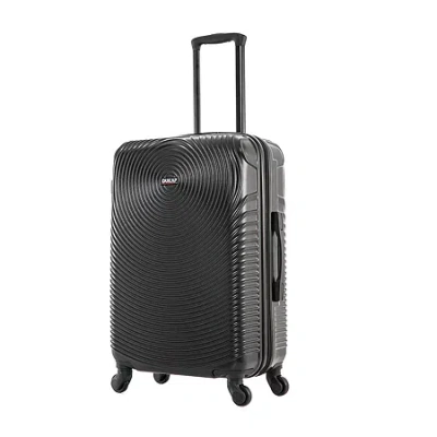 Dukap Inception 24" Hardside Lightweight Spinner Luggage In Black