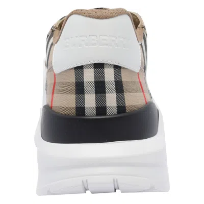 Burberry New Regis Check Sneaker In Multi