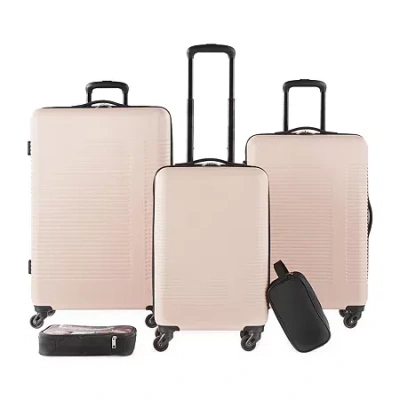 Protocol Phoenix Hardside 5-pc. Luggage Set In Pink