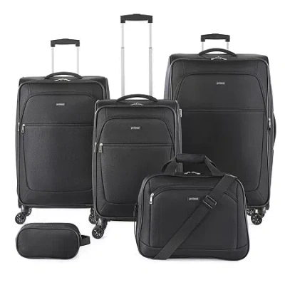Protocol Court Softside 5-pc. Luggage Set In Black