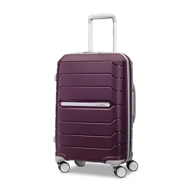 Samsonite Freeform 21" Carry-on Hardside Luggage In Purple