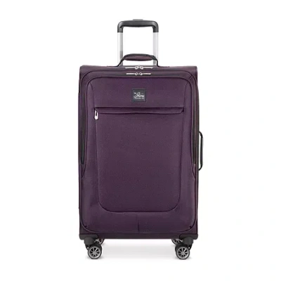 Skyway Everett 24" Softside Lightweight Luggage In Purple
