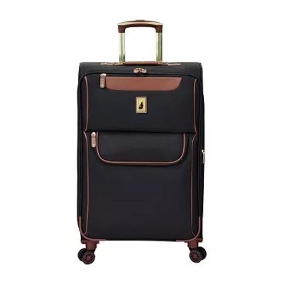 London Fog Westminster 25" Softside Luggage In Black