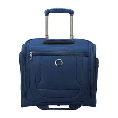 Delsey Paris Helium Dlx 13" 2w Softside Luggage In Blue