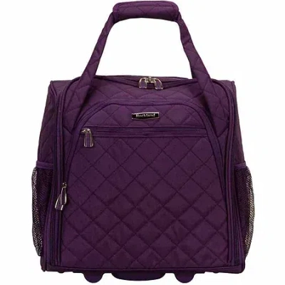 Rockland 15 Inch Softside Lightweight Luggage In Purple