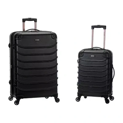 Rockland 2-pc. Hardside Expandable Luggage Set In Black