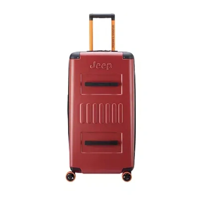Jeep Jh002b 28" Trunk Hardside Luggage In Multi