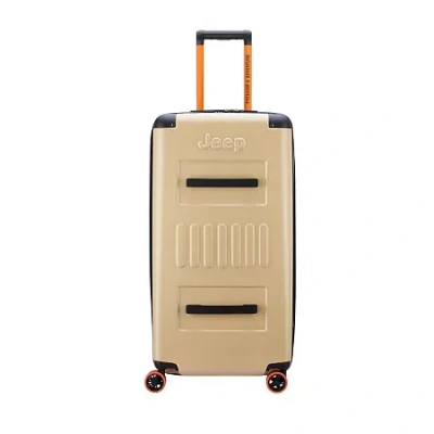 Jeep Jh002b 28" Trunk Hardside Luggage In Sand