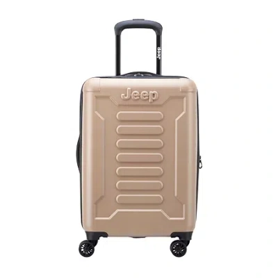 Jeep Jh004c 20" Hardside Luggage In Sand